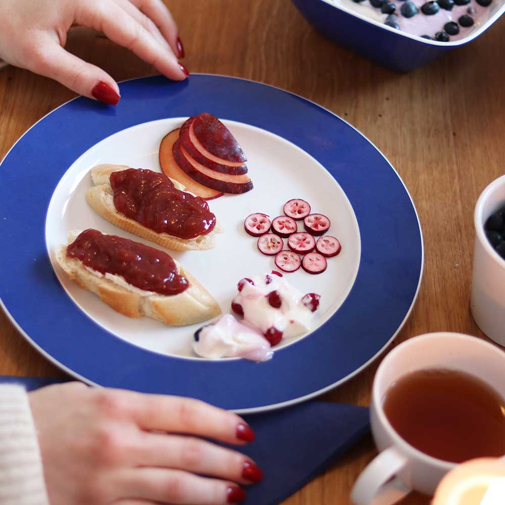 Frühstücksteller Elegant