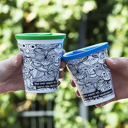 ORNAMIN Coffee To-go Mehrwegbecher vom-Studentenwerk-Saarland