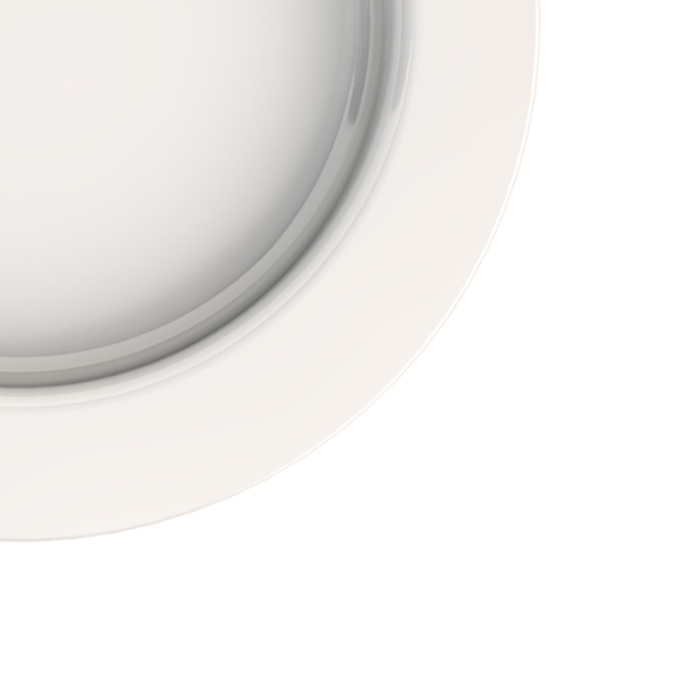 Großer Teller mit Kipp-Trick