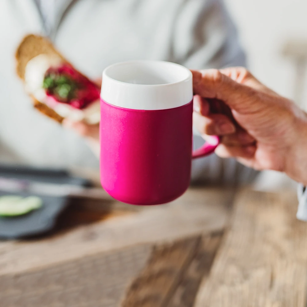 Becher mit Trink-Trick