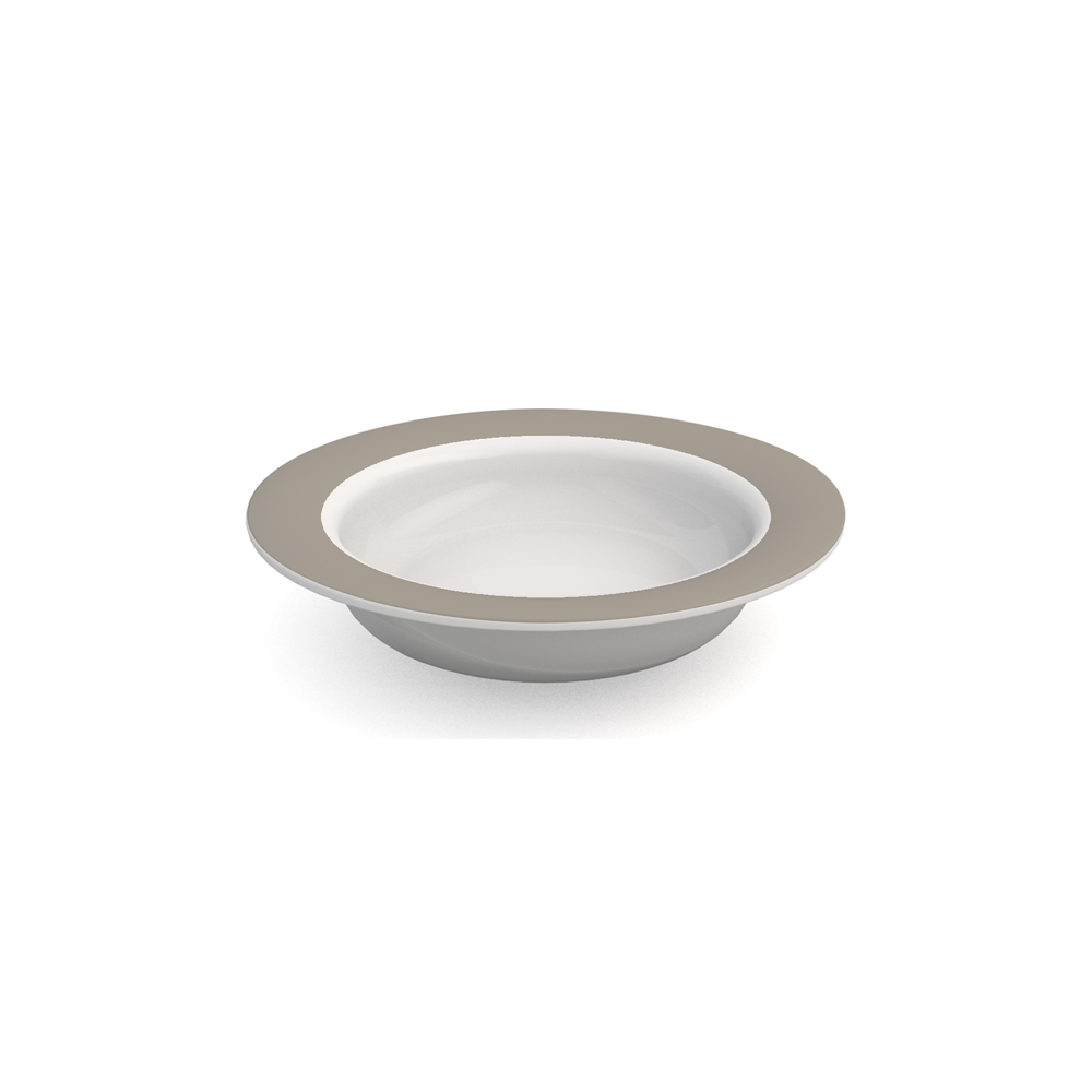 Bowl with sloped base