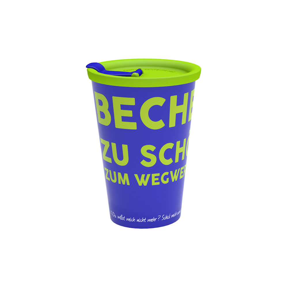 Great Gloria Recycling-Statement with drinking lid Great Gloria Recycling-Statement with drinking lid