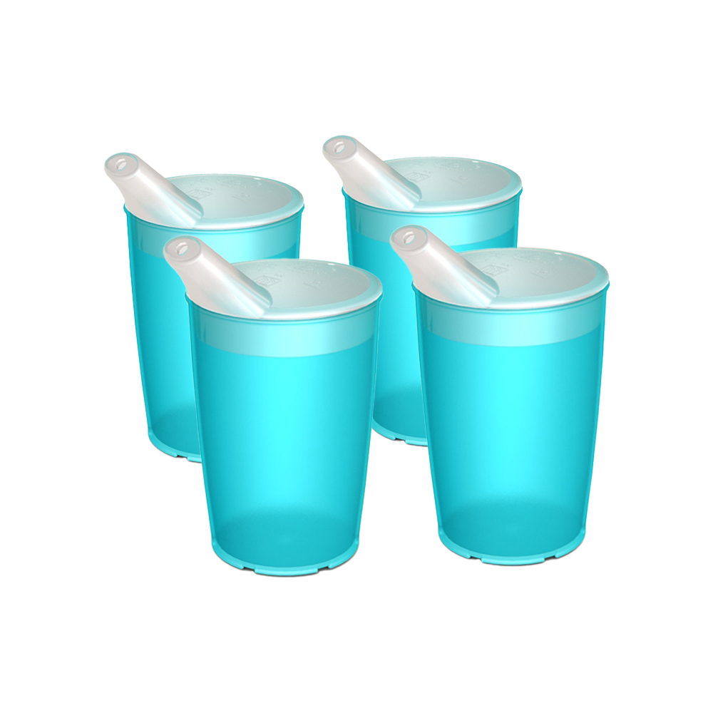 4er Cup Scale Set with Spouted Lid, small opening