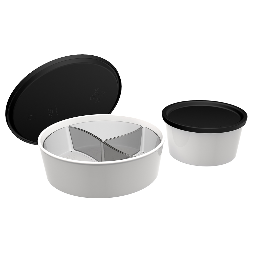 Aufbewahrungs-Set rund