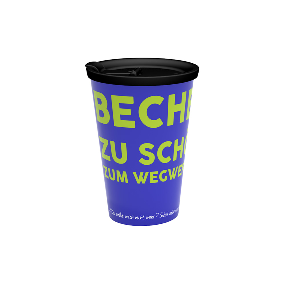 Great Gloria Recycling-Statement with drinking lid