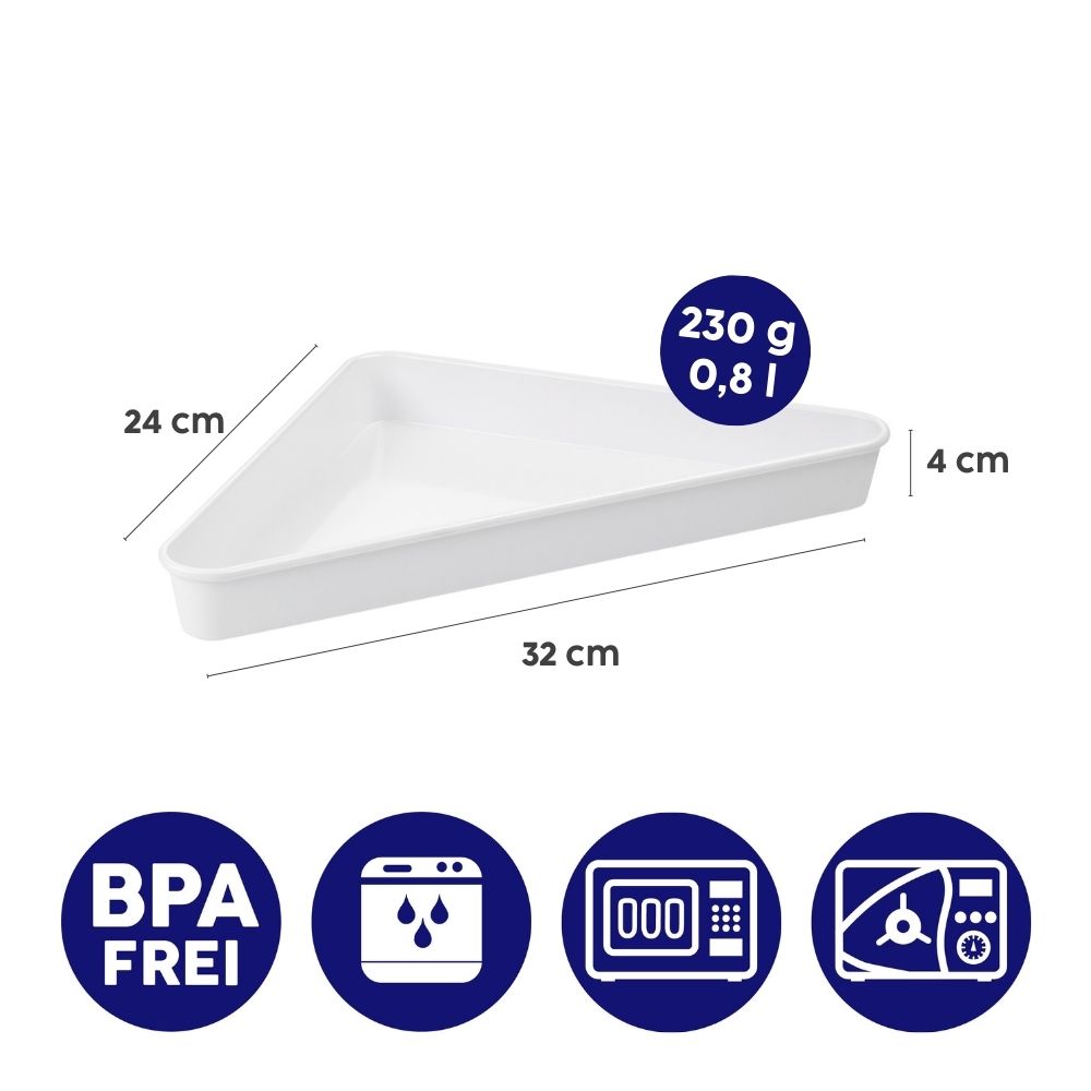 Schür-Dreieck S - 4 cm tief