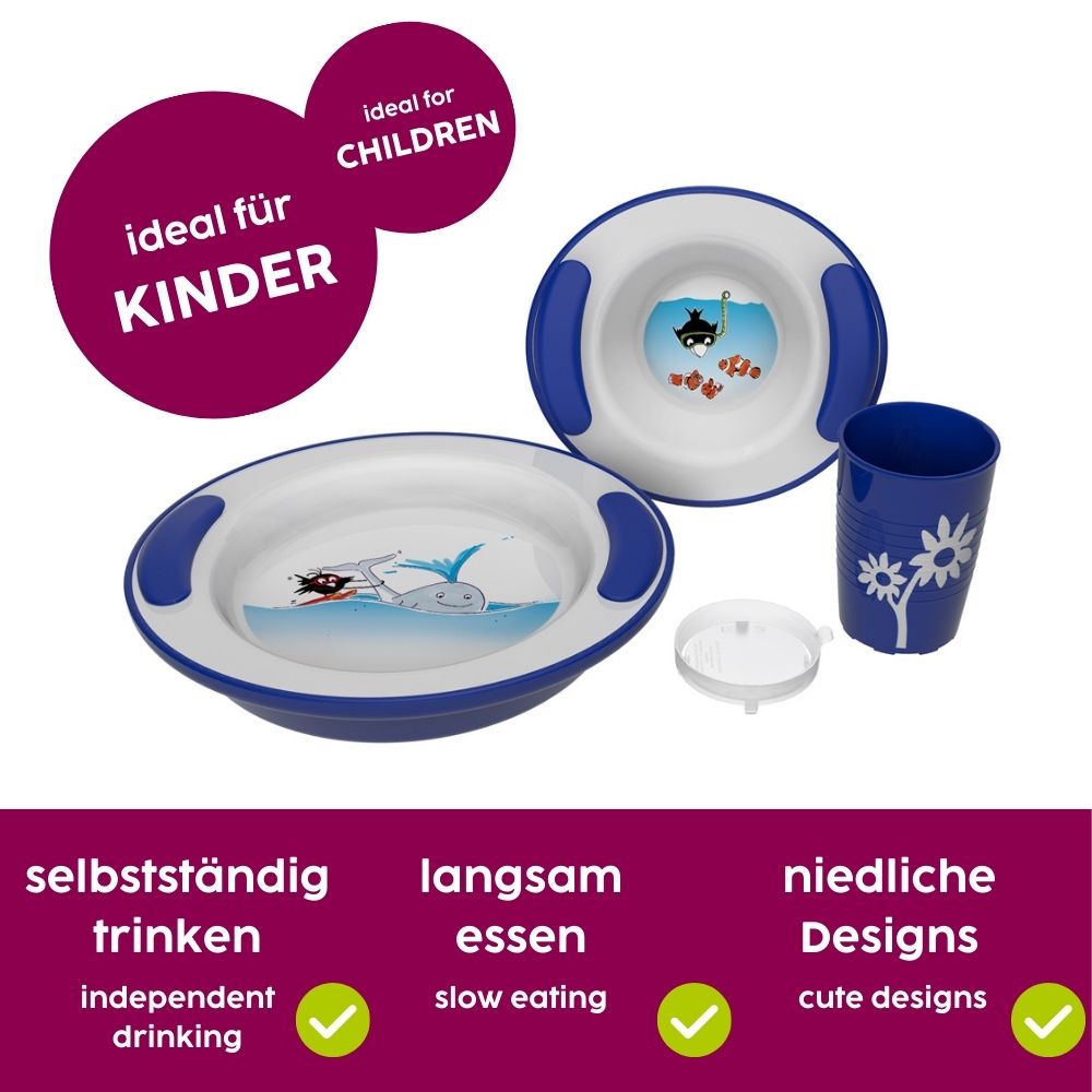 Kindergeschirr-Set Thermo