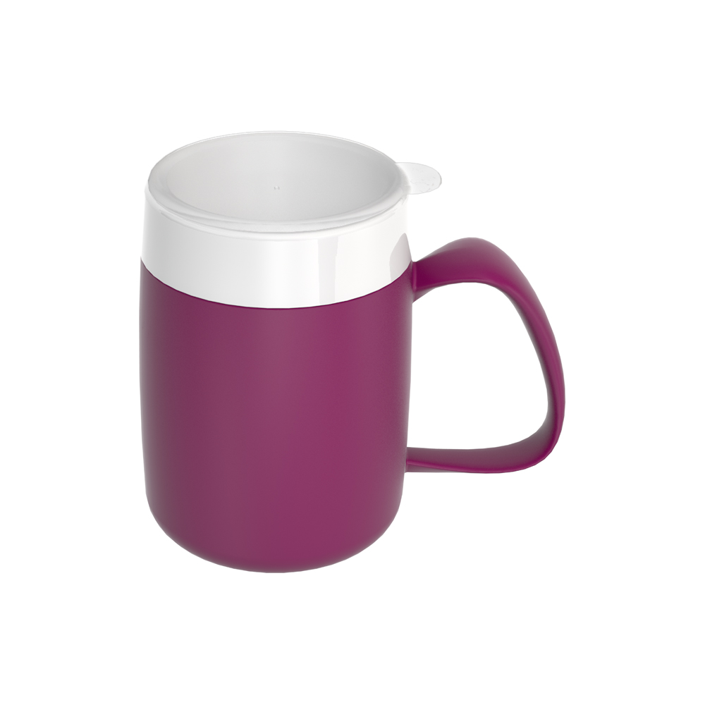 Mug with internal cone with lid