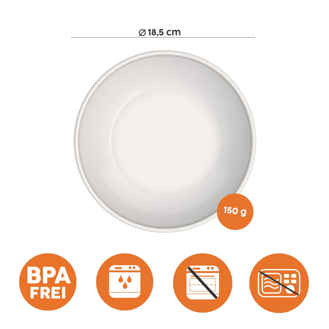 Suppenteller mit Kindermotiv