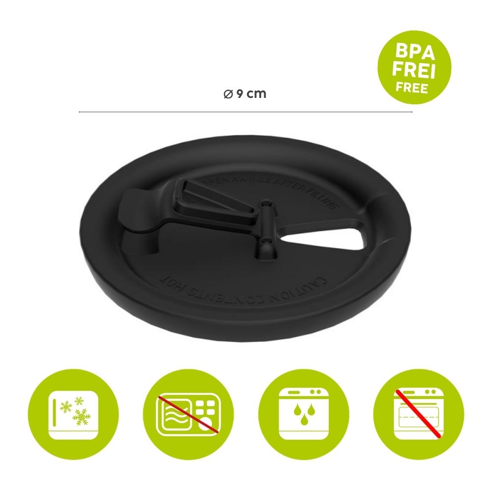 Moving Martha with drinking lid