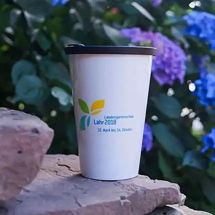 ORNAMIN Coffee To-go Mehrwegbecher von der Landesgartenschau Lahr