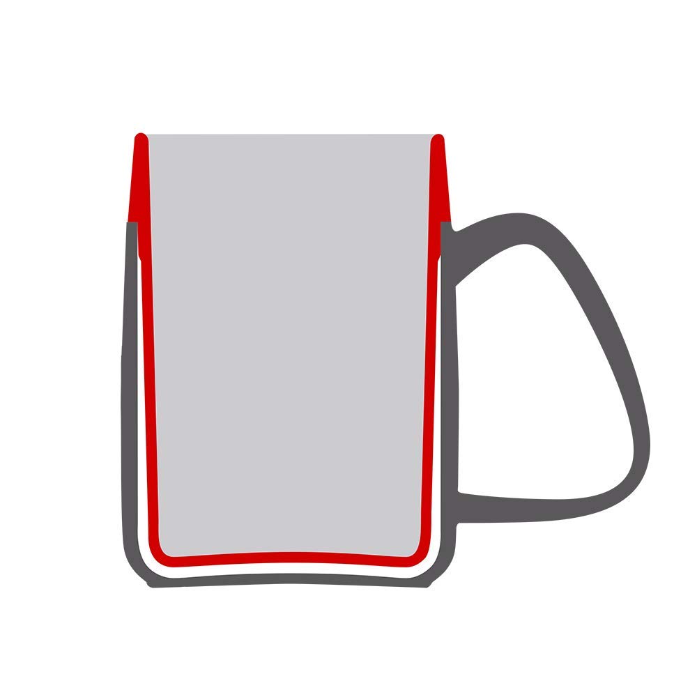 Becher mit Doppelwand und Schnabelaufsatz große Öffnung Becher mit Doppelwand und Schnabelaufsatz große Öffnung