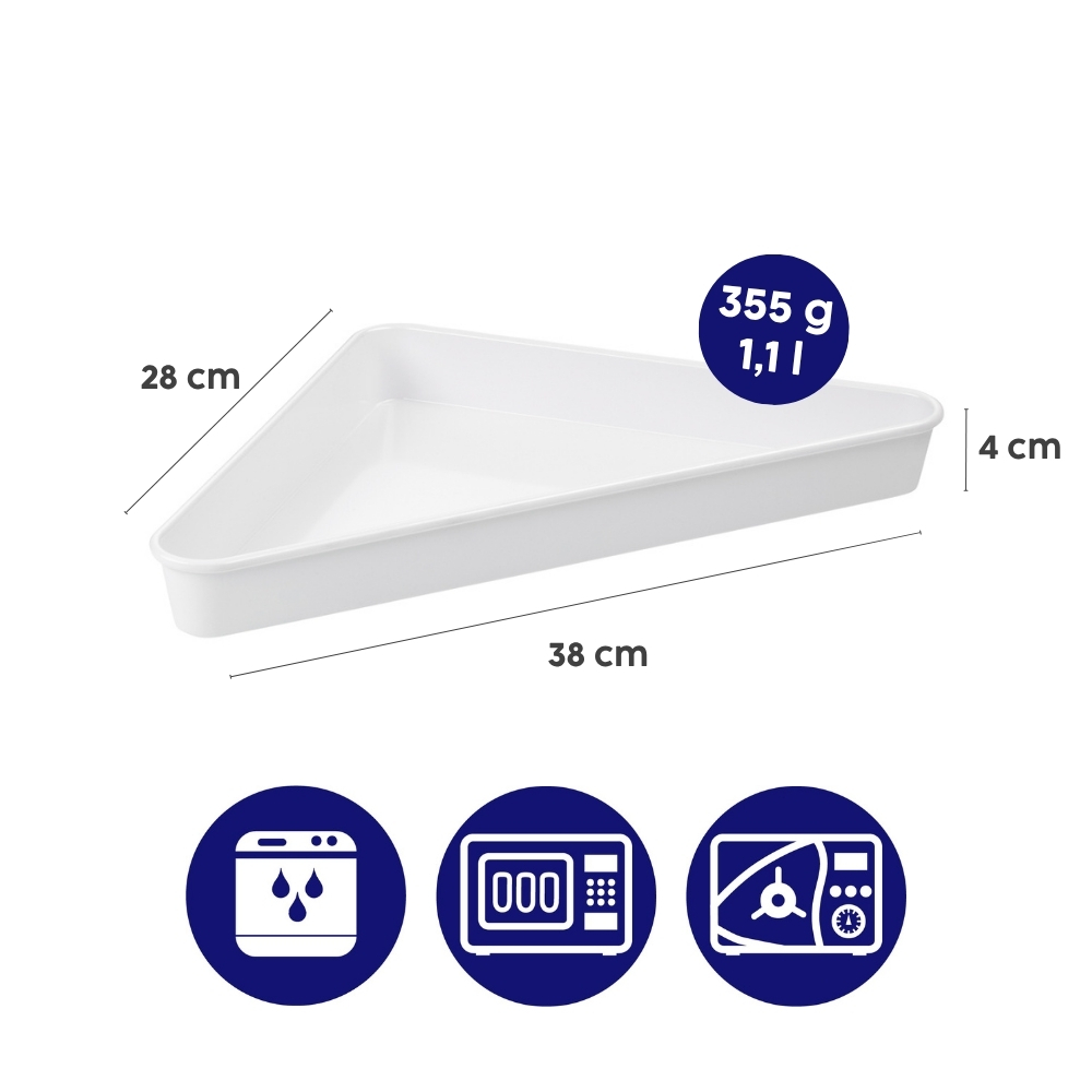 Schuer Triangle M - 4 cm deep
