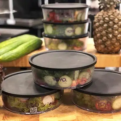 ORNAMIN-Mehrwegsystem-Food-to-go-Mehrwegschalen-Referenz-YoYo ORNAMIN Food to-go Mehrwegschalen im YoYo Mehrwegsystem