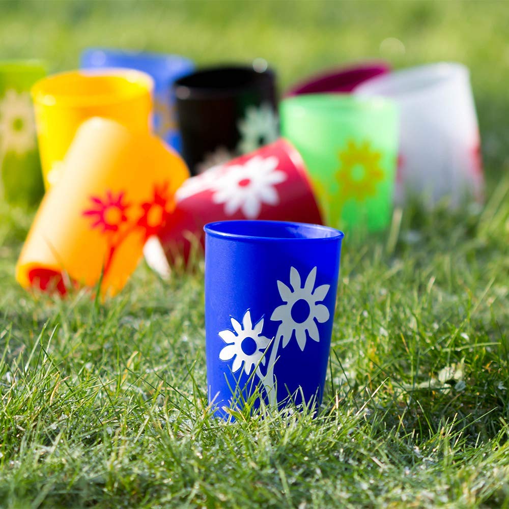 Becher mit Antirutsch-Trick Blume mit geschlossenem Aufsatz Becher mit Antirutsch-Trick Blume mit geschlossenem Aufsatz