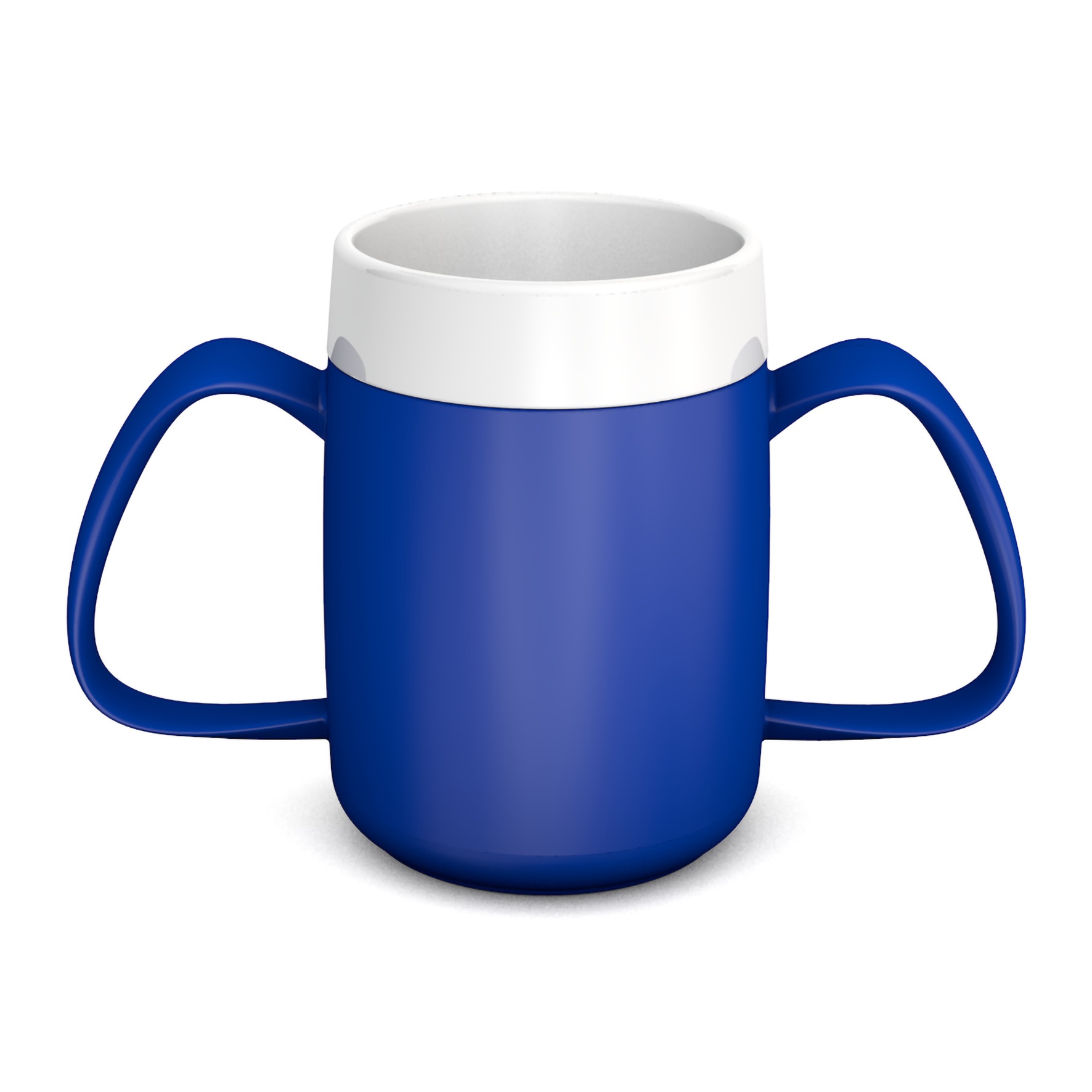 2-Henkel-Becher mit Trink-Trick