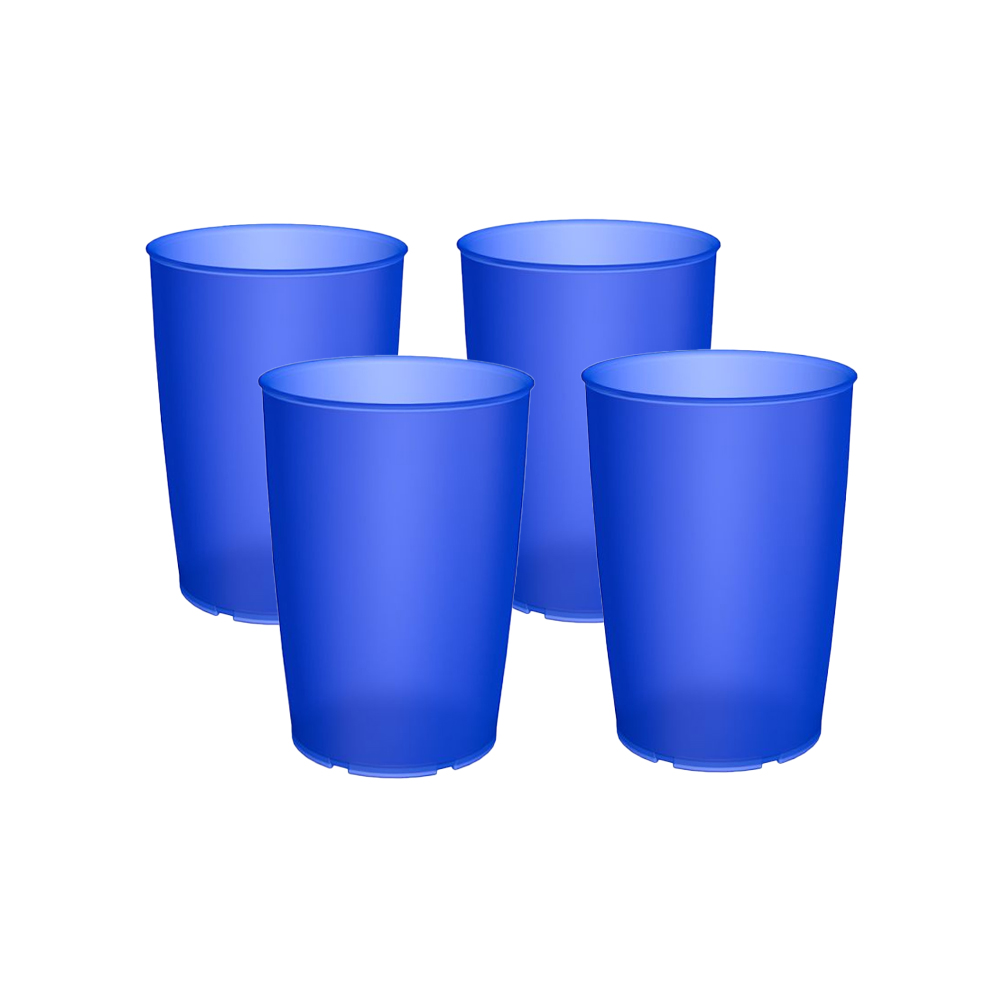 4er Set Pflegebecher