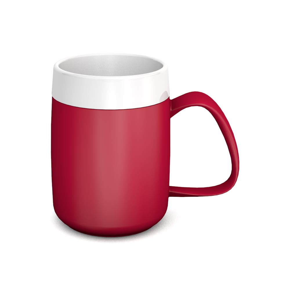 Becher mit Doppelwand und Schnabelaufsatz große Öffnung Becher mit Doppelwand und Schnabelaufsatz große Öffnung