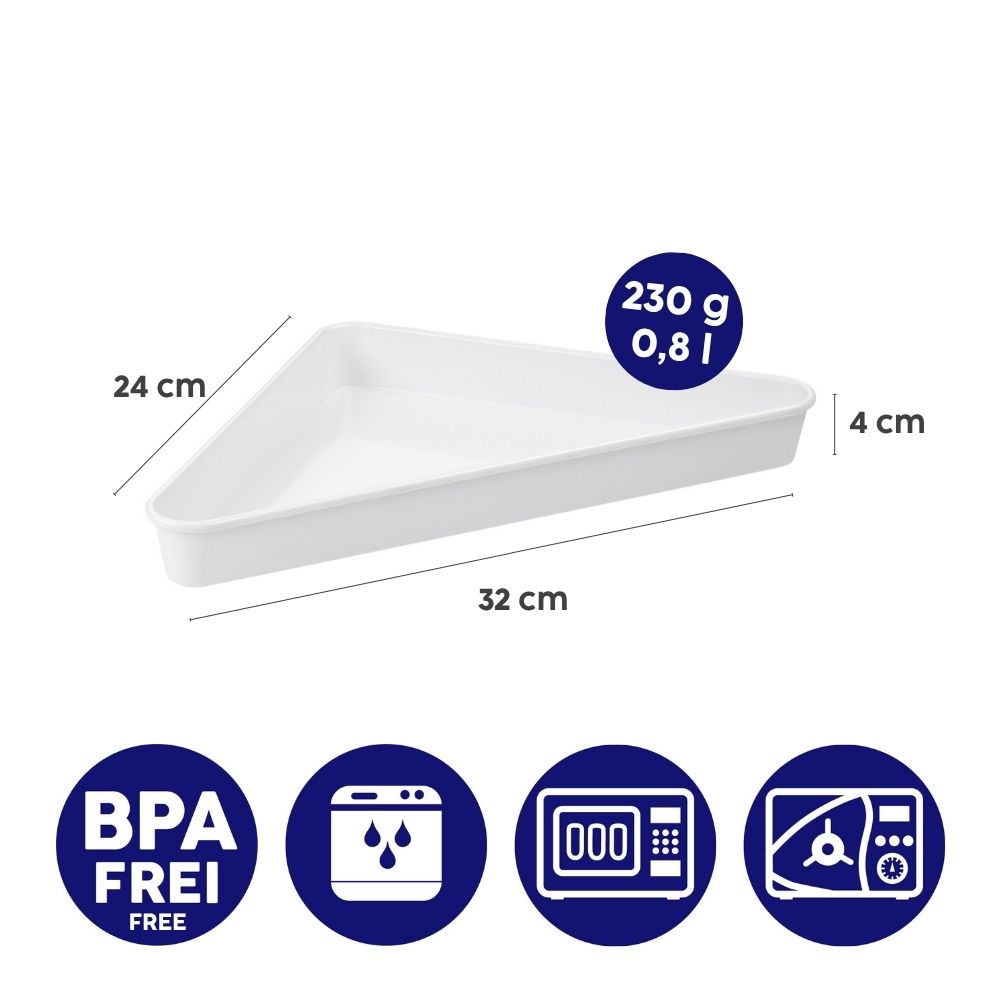 Schür-Dreieck S - 4 cm tief