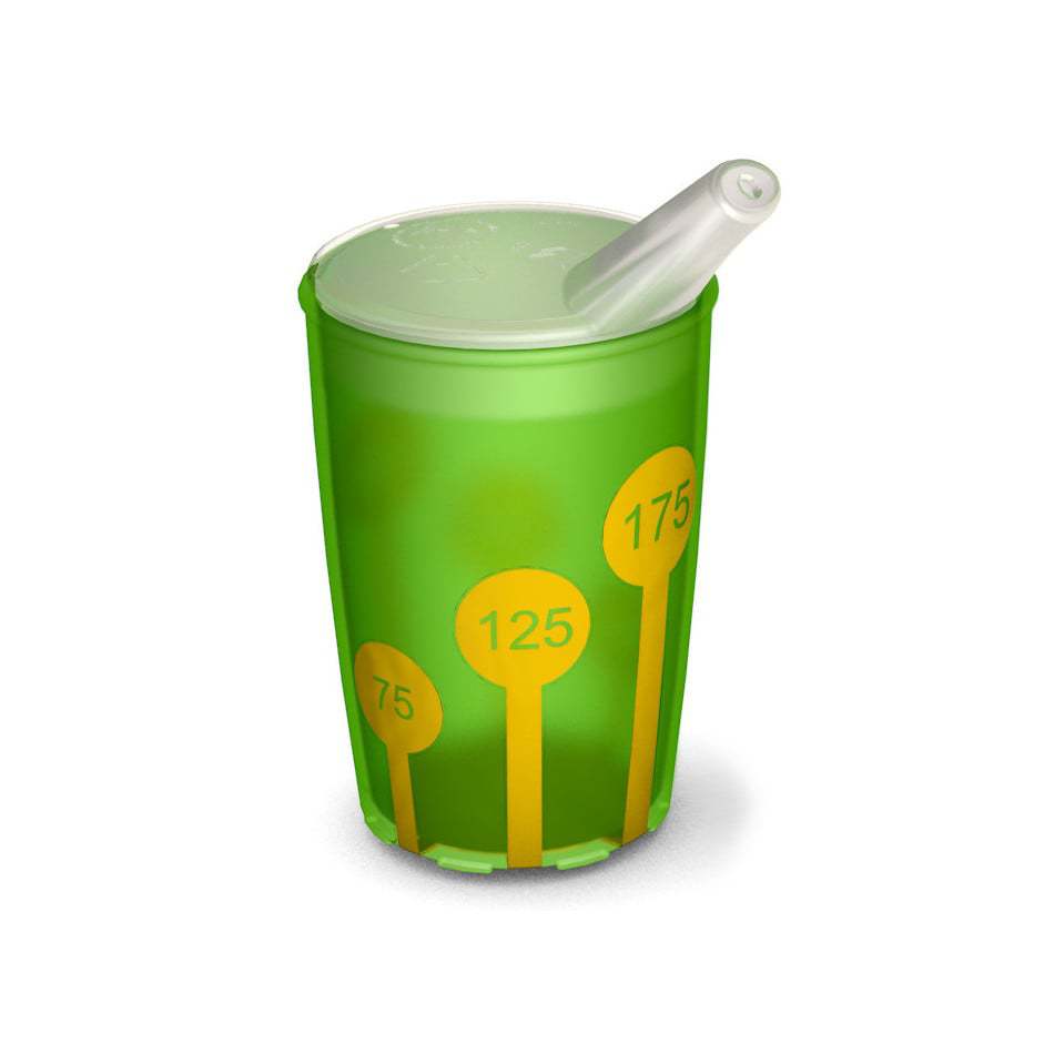 Non-Slip Cup with Scale and Spouted Lid, small opening