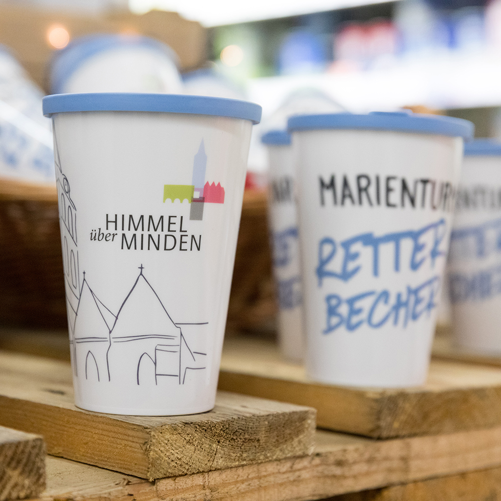 Great Gloria Marienturm Retter-Becher mit Trinkdeckel Great Gloria Marienturm Retter-Becher mit Trinkdeckel