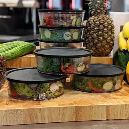ORNAMIN-Mehrwegsystem-Food-to-go-Mehrwegschalen-Referenz-YoYo ORNAMIN Food to-go Mehrwegschalen im YoYo Mehrwegsystem