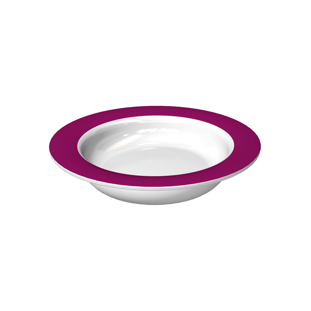 Bowl with sloped base