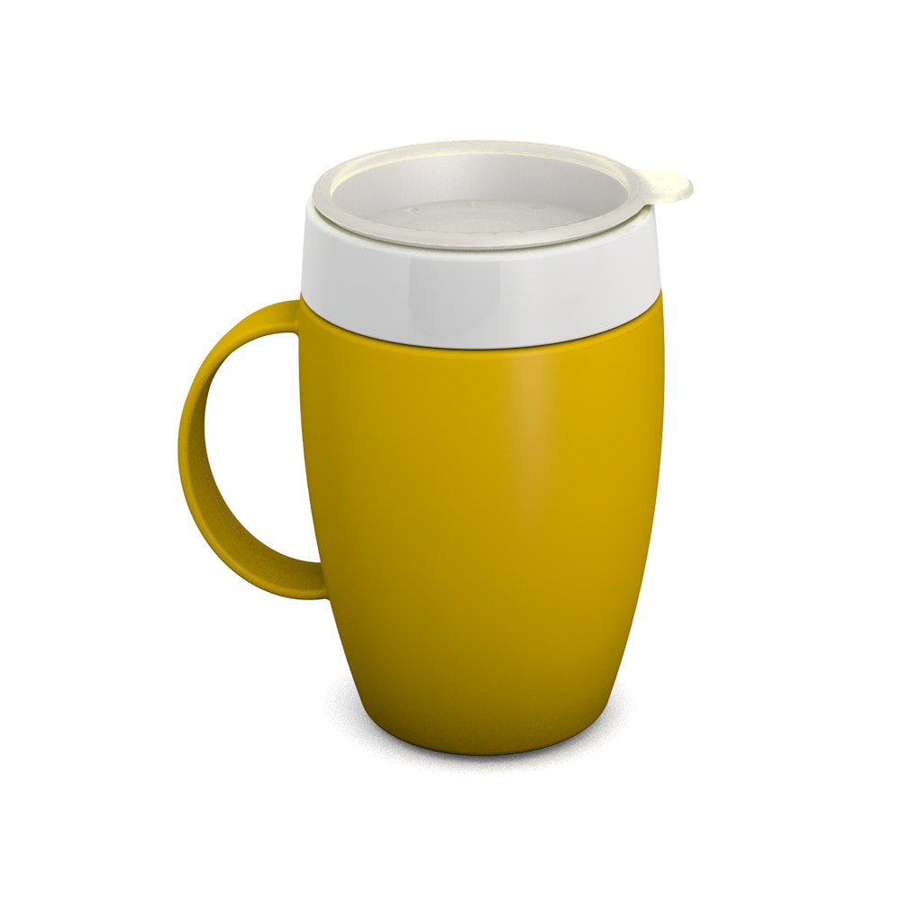 Mug with Internal Cone with Drinking Lid