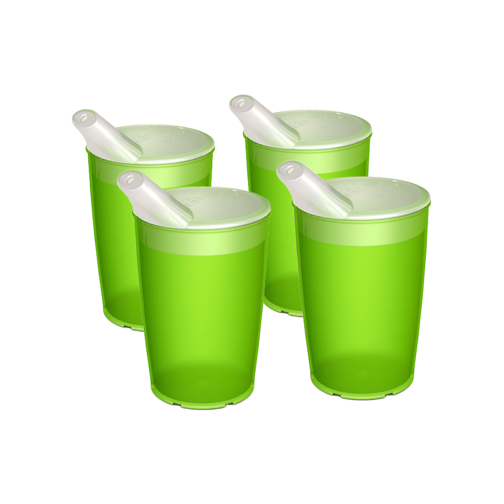 4er Cup Scale Set with Spouted Lid, small opening