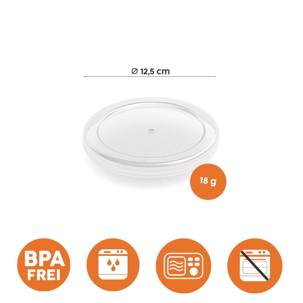 Lid for dessert bowl