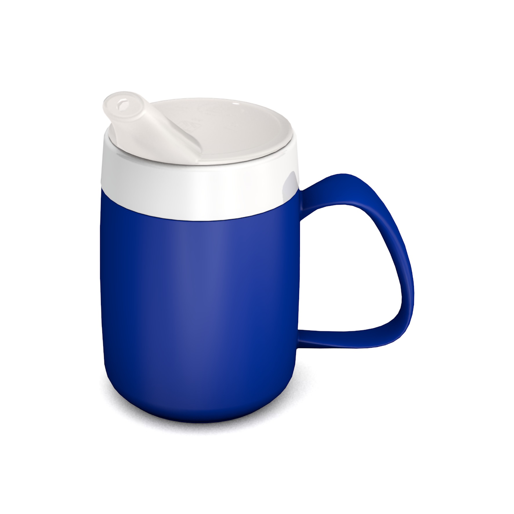 ORNAMIN Two Handled Mug with Internal Cone and therapeutic