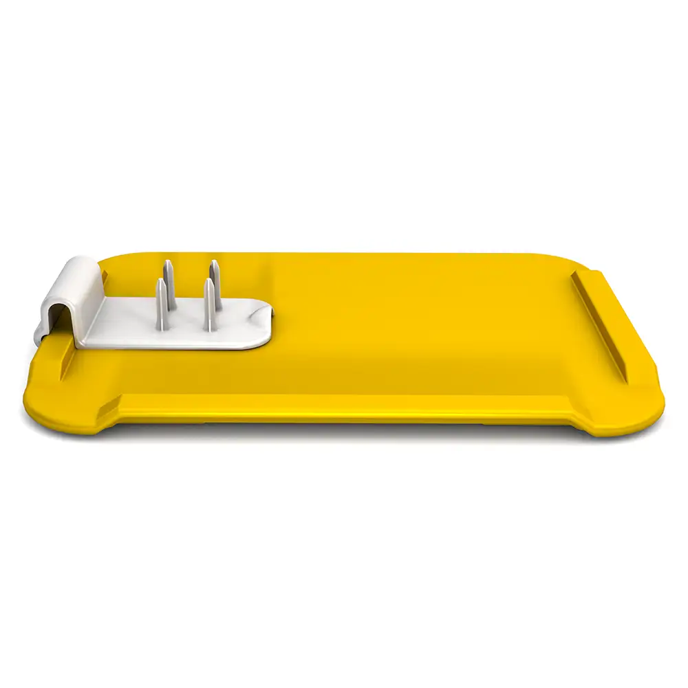 Großes Essbrettchen mit Zubereitungshilfe