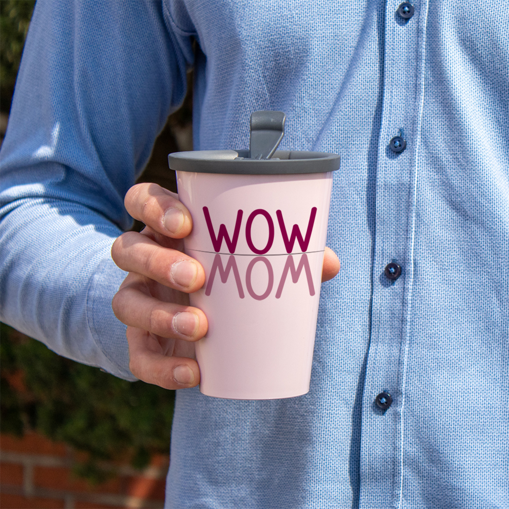 Great Gloria Wow Mom mit Trinkdeckel Great Gloria Wow Mom mit Trinkdeckel