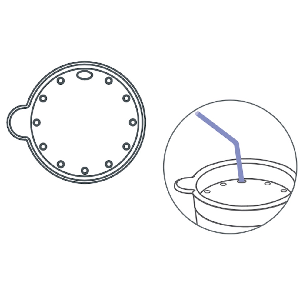 Mug with double wall