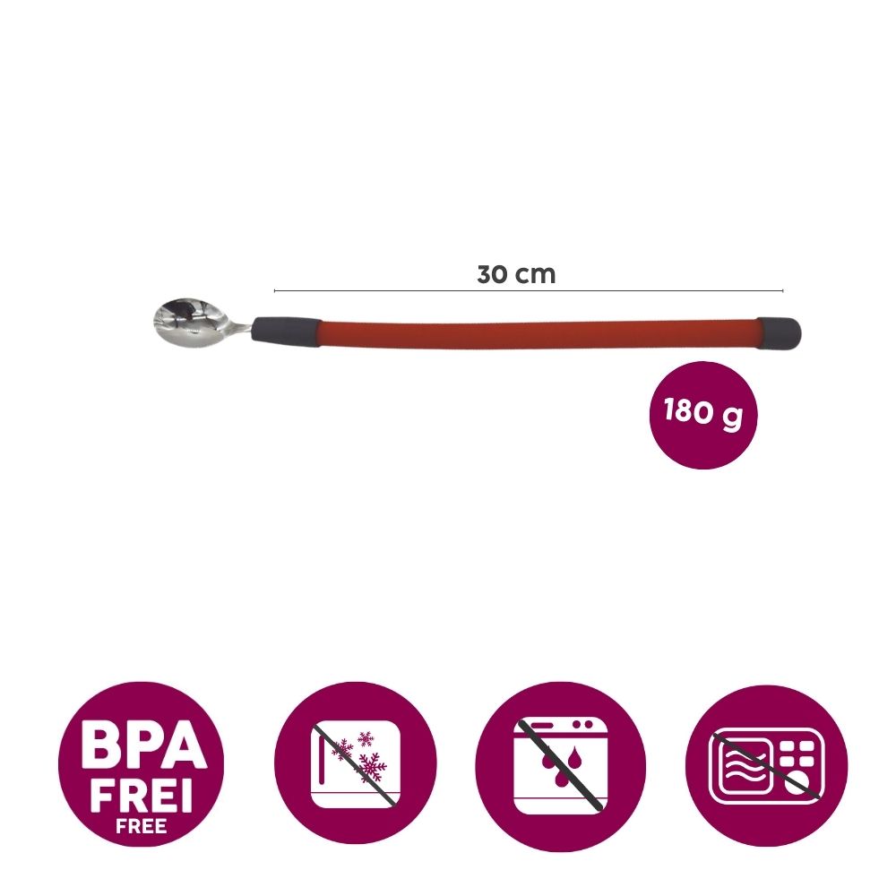 Edelstahl Kinderlöffel mit biegsamem Griff