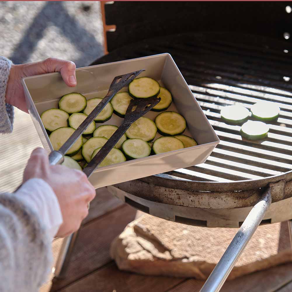 ORNAMIN Mehrwegschale mit Zuccinis