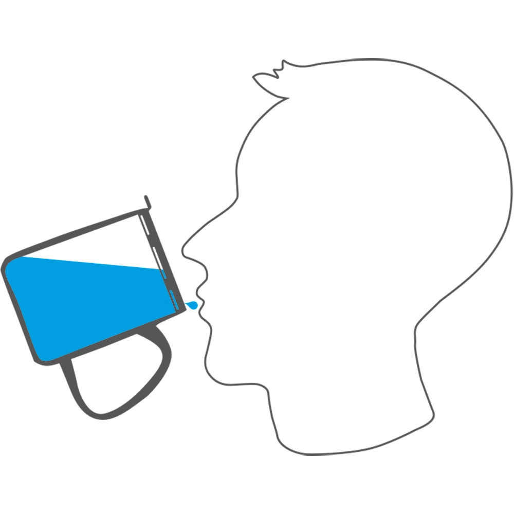 Unauffälliger Trinkaufsatz