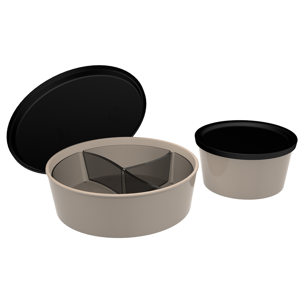 Aufbewahrungs-Set rund