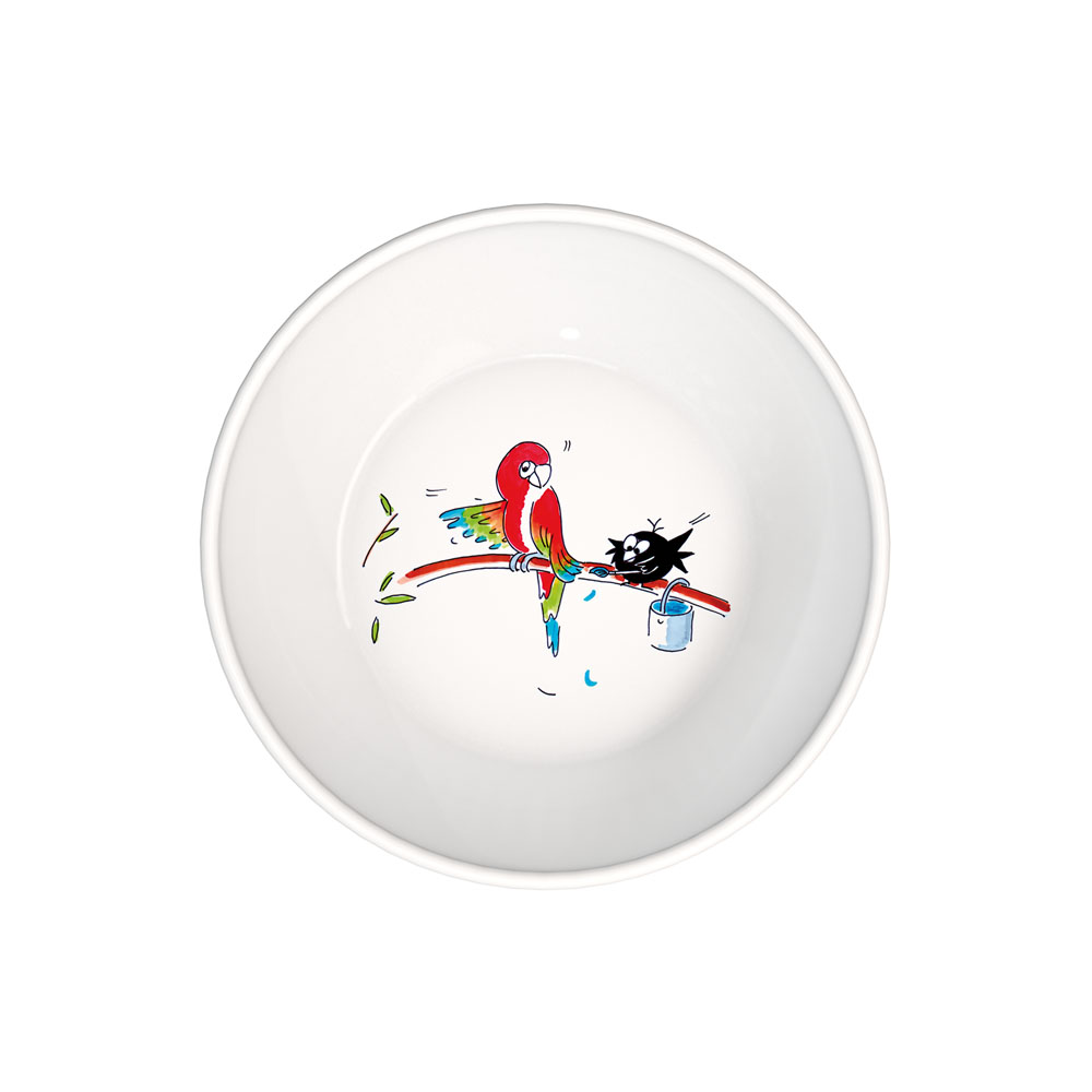Soup plate with children's design