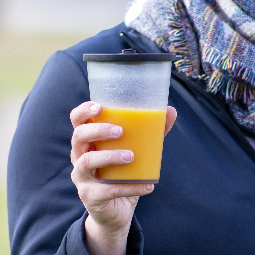 Great Gustav with drinking lid