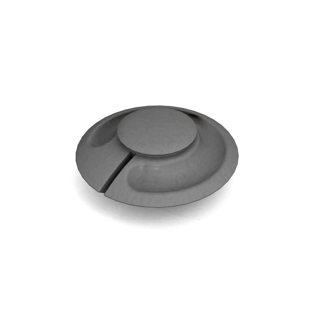 Grip Cushion for ergonomic knife