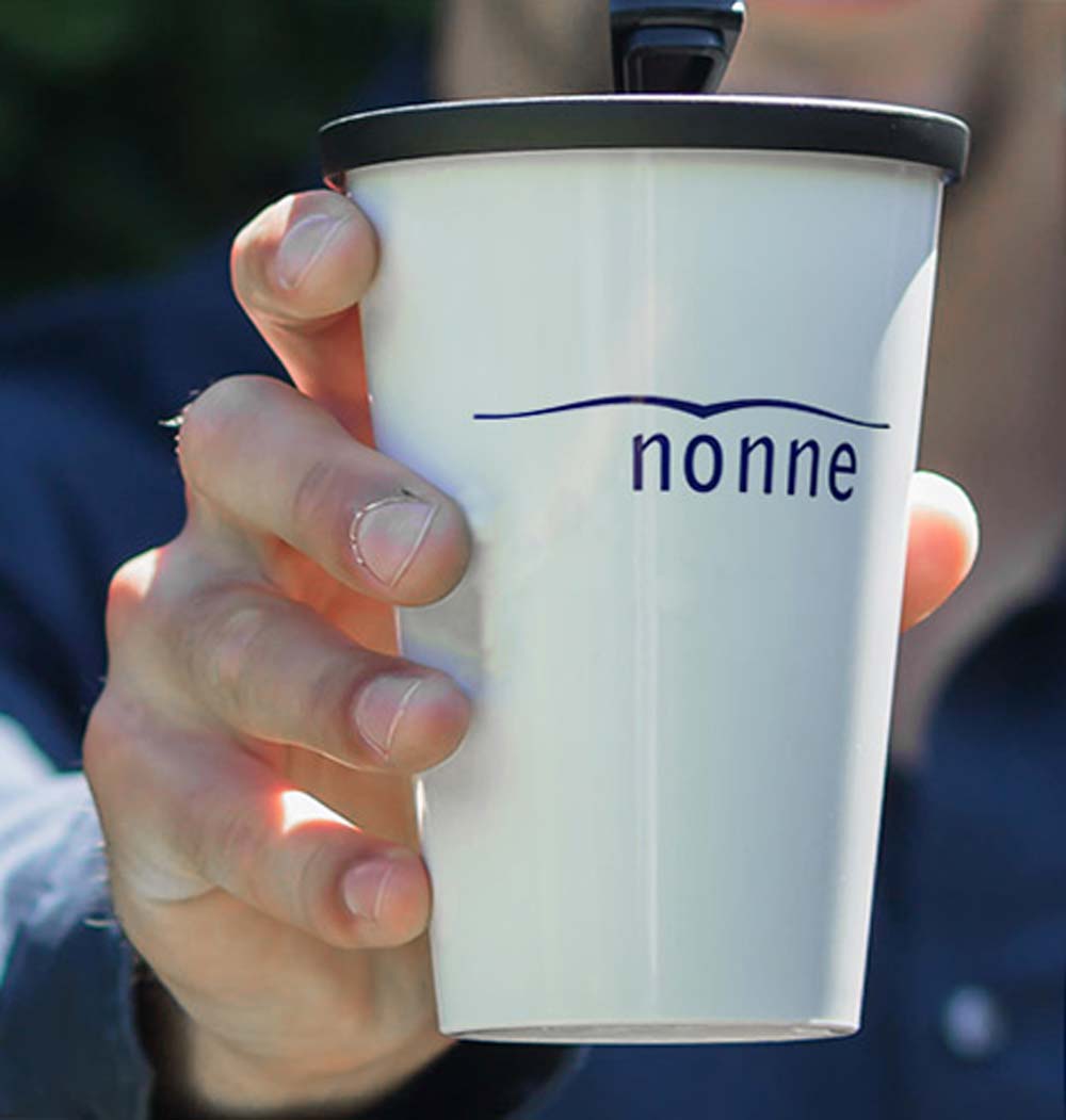 ORNAMIN Coffee to-go Mehrwegbecher im Design von Erich-Nonne