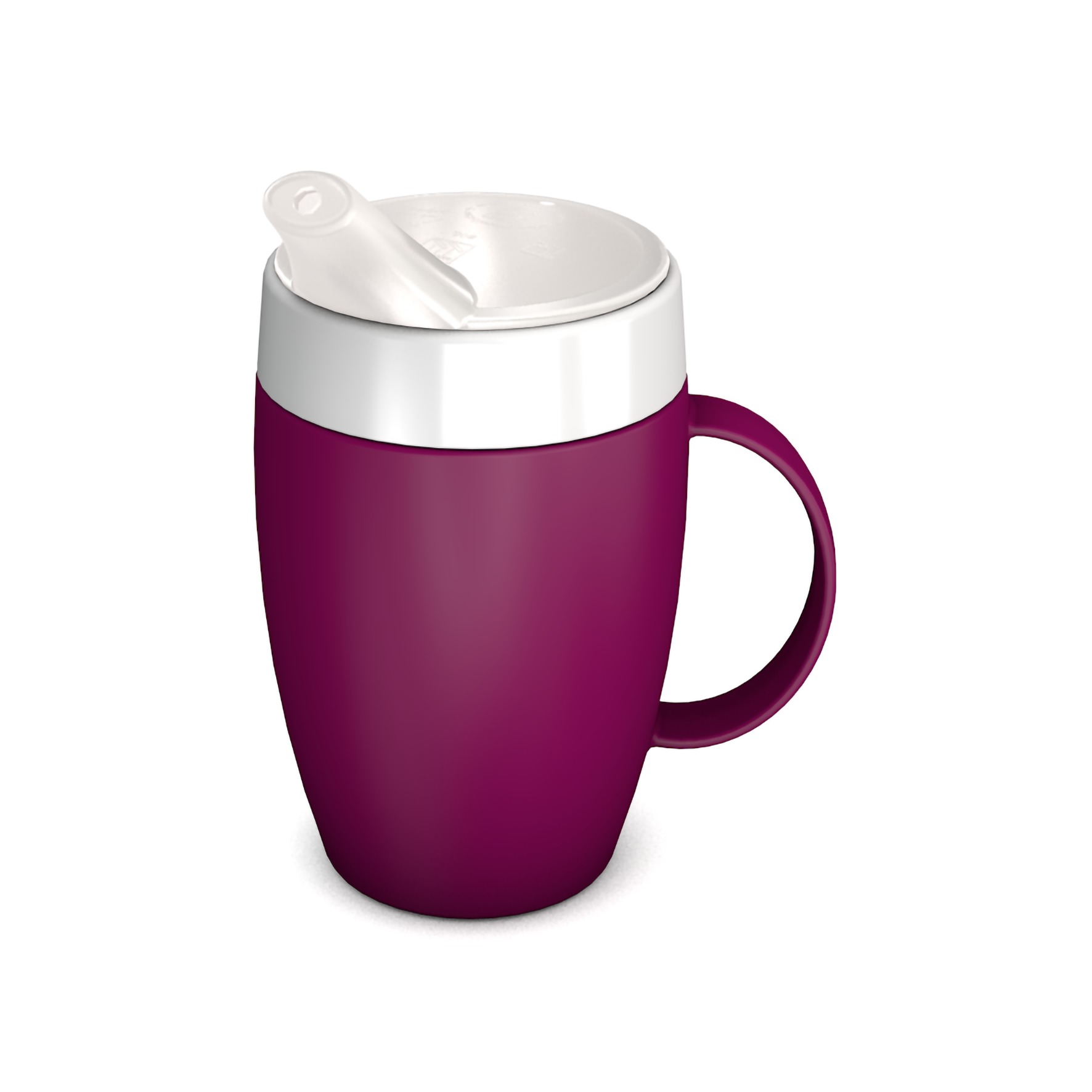 Becher mit Trink-Trick mit Schnabelaufsatz kleine Öffnung