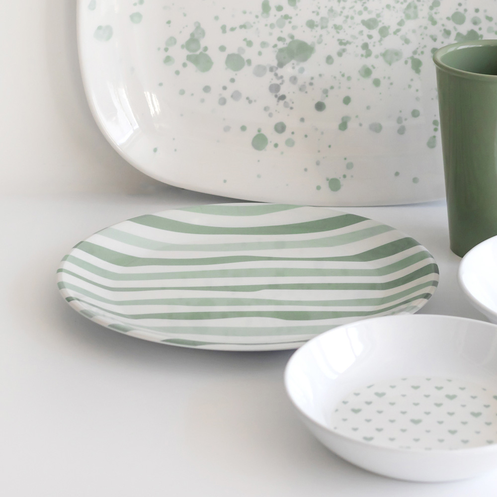 Speiseteller puristisch