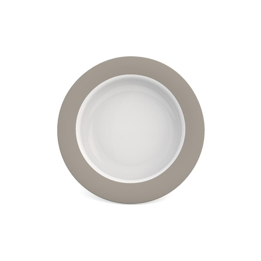 Bowl with sloped base