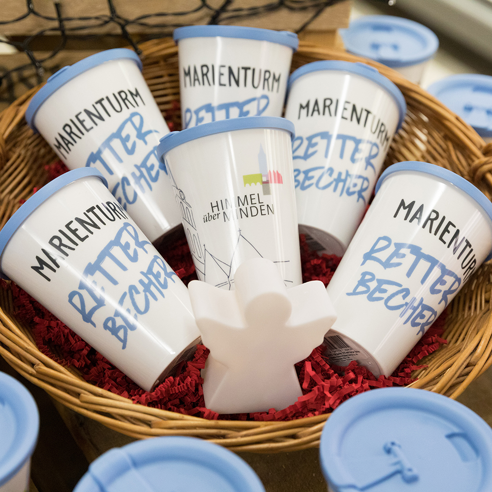 Great Gloria Marienturm Retter-Becher mit Trinkdeckel Great Gloria Marienturm Retter-Becher mit Trinkdeckel