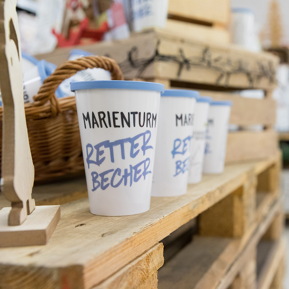 Great Gloria Marienturm Retter-Becher mit Trinkdeckel Great Gloria Marienturm Retter-Becher mit Trinkdeckel