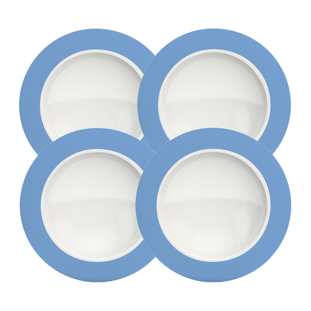 4er Suppenteller Elegant Set