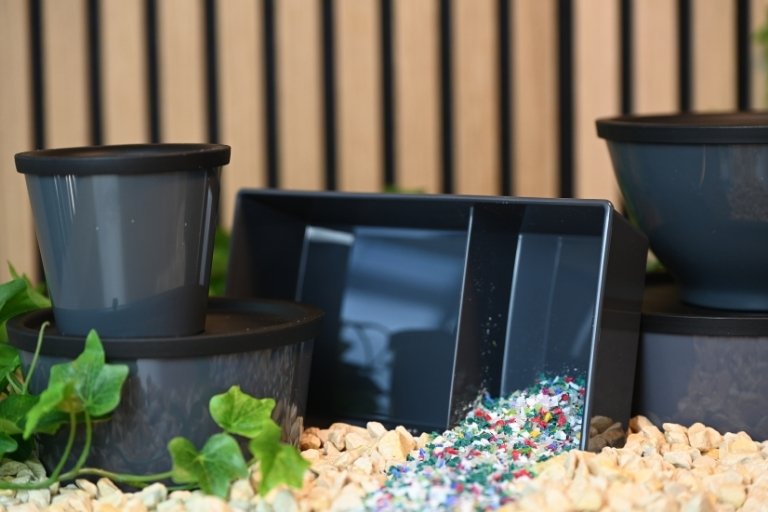 Zero Waste Serie Steine, Granulat und Eveu