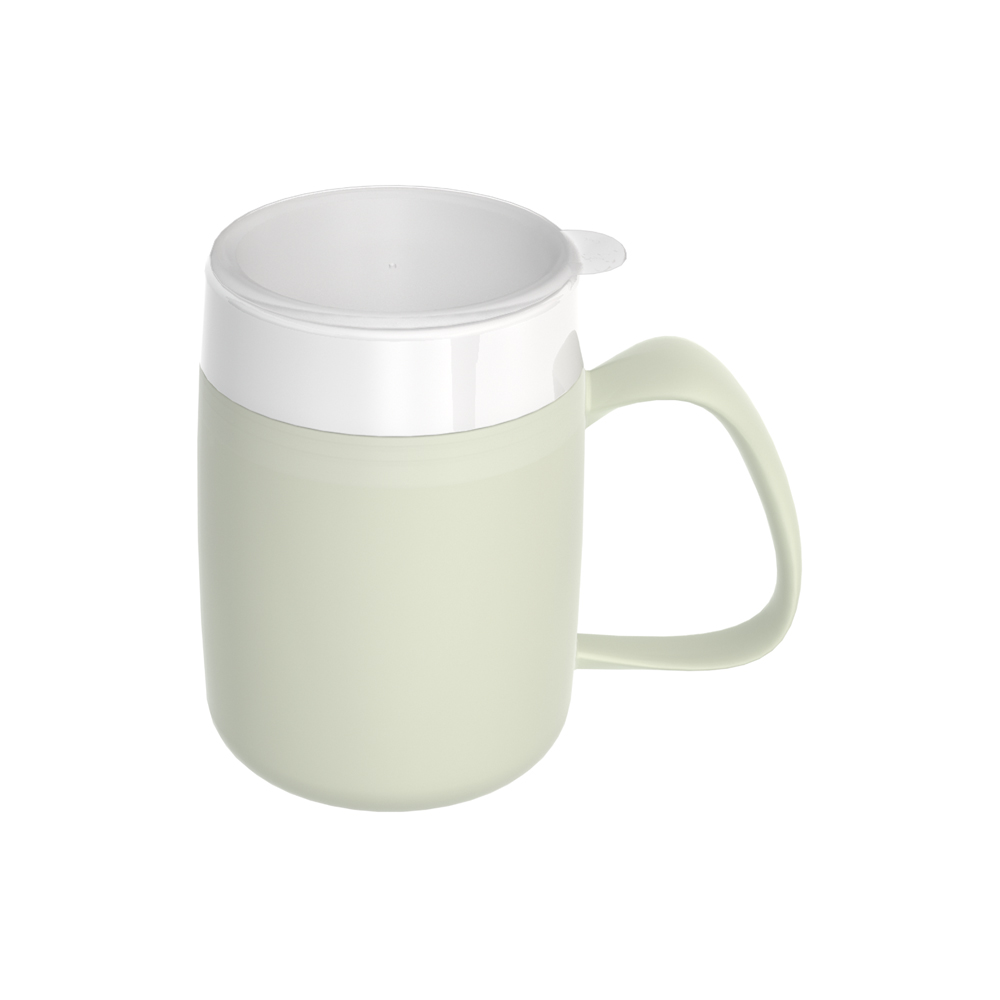 Becher mit Doppelwand und geschlossenem Aufsatz